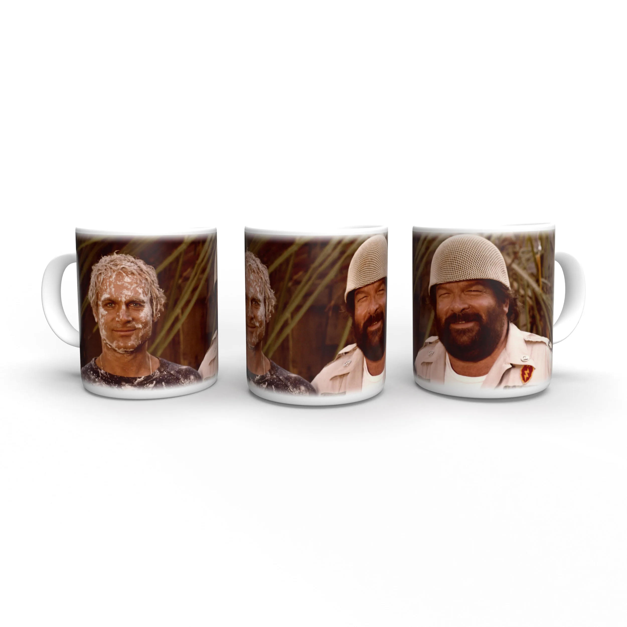 Alan and Charlie - Who Finds a Friend, Finds A Treasure - Mug - Terence Hill