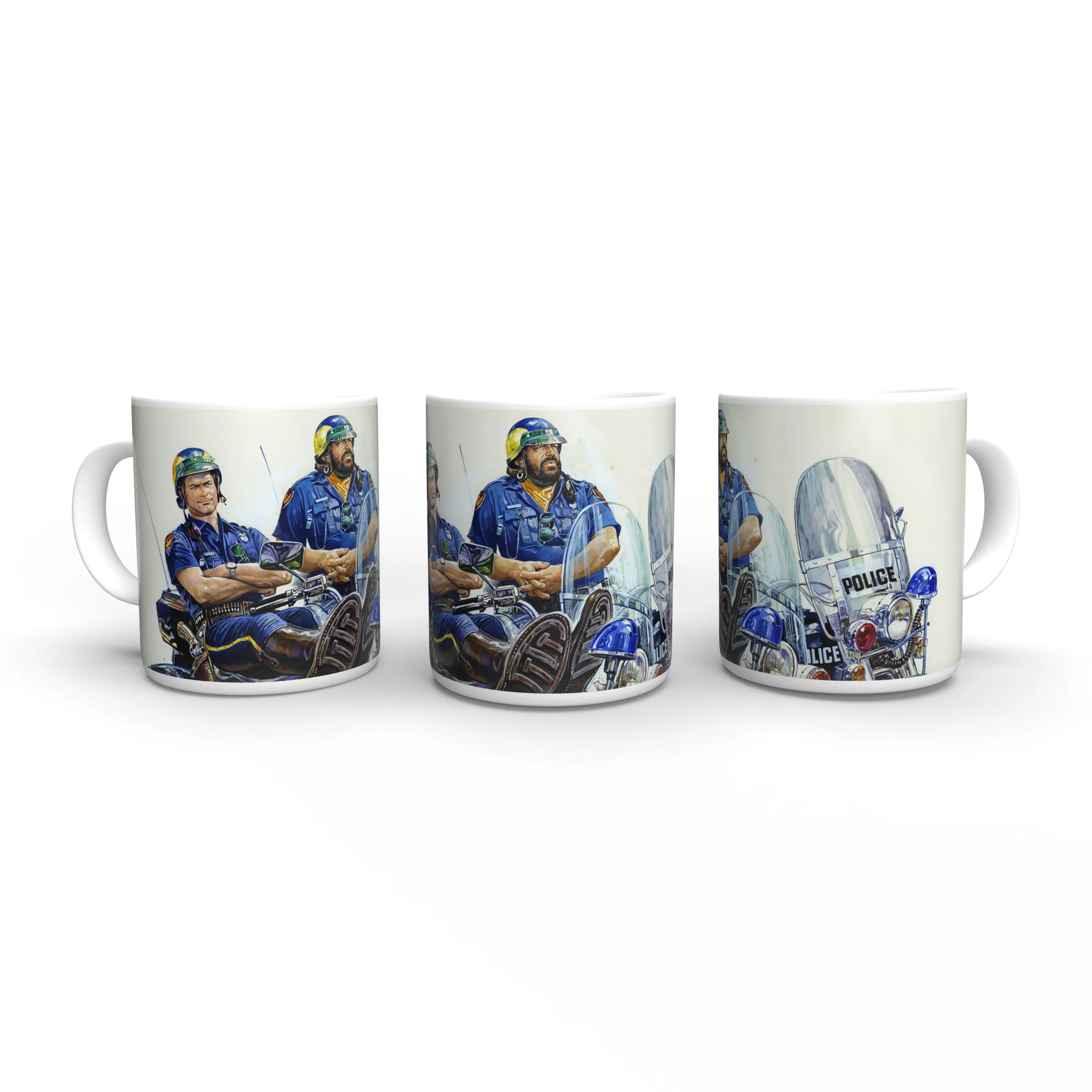 Crime Busters - Mug - Terence Hill and Bud Spencer