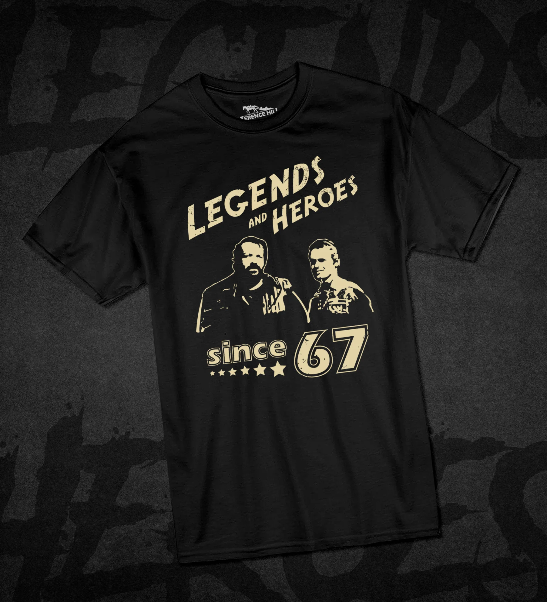 Legends and Heroes (black) - Terence Hill Bud Spencer
