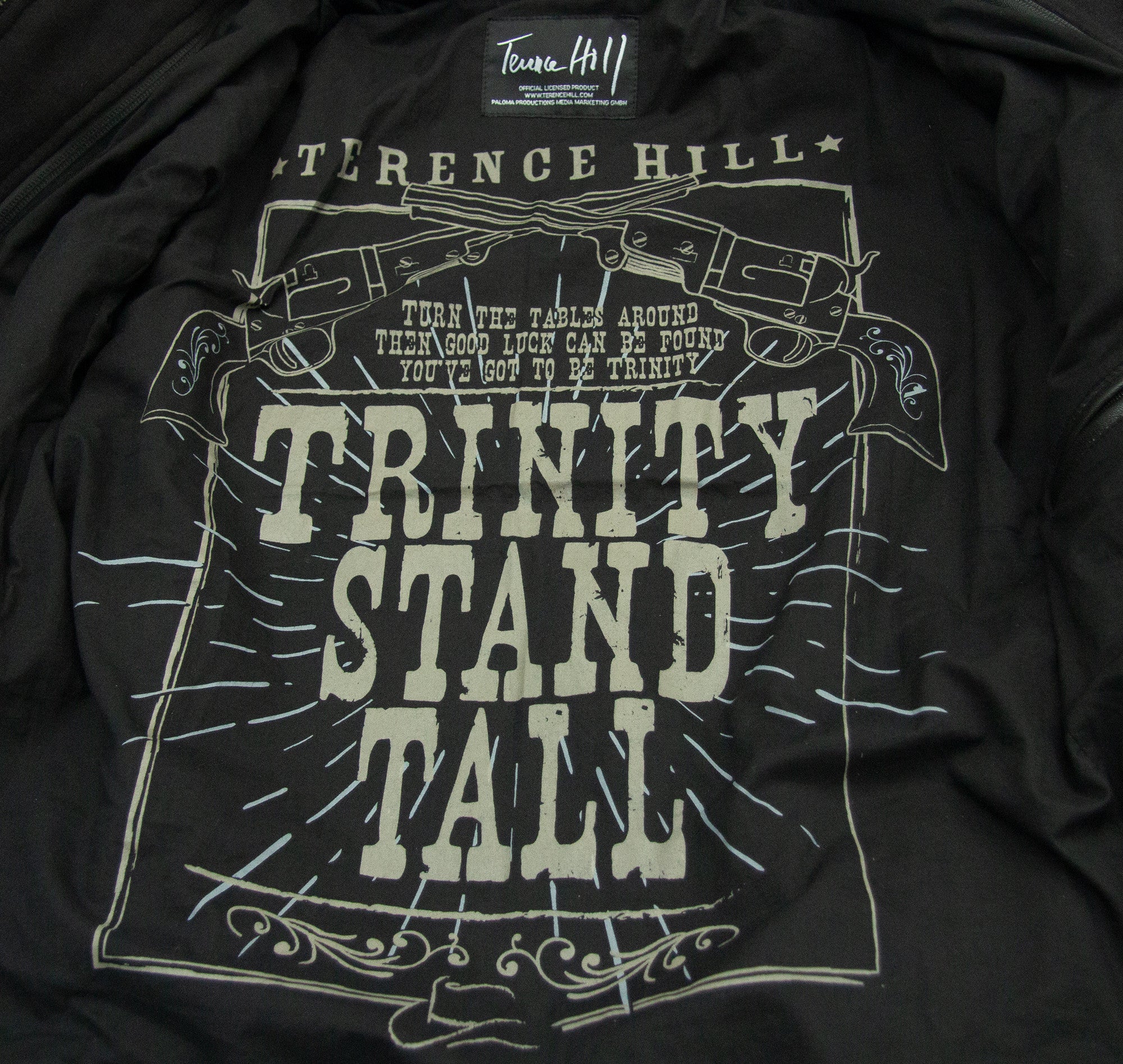 Limited Terence Hill leather jacket with original signature - Image 13