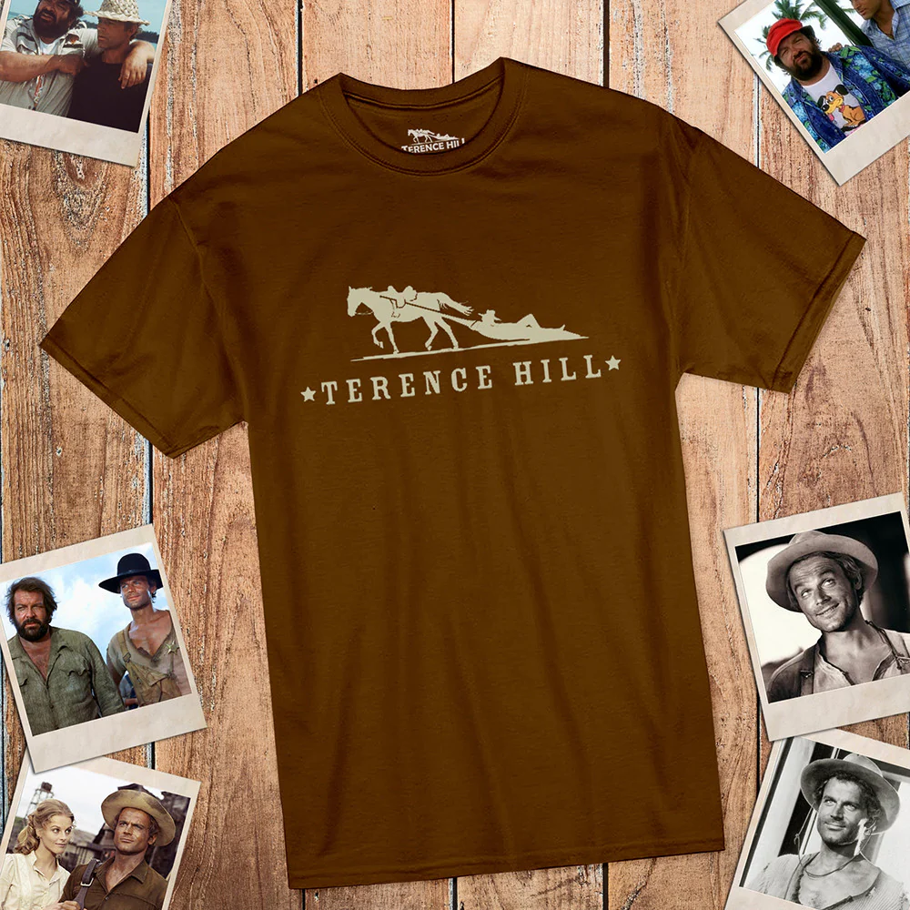 Logo - T-Shirt (brown) - Terence Hill