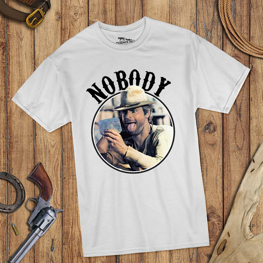 Nobody - T-Shirt (white) - My Name is Nobody - Terence Hill