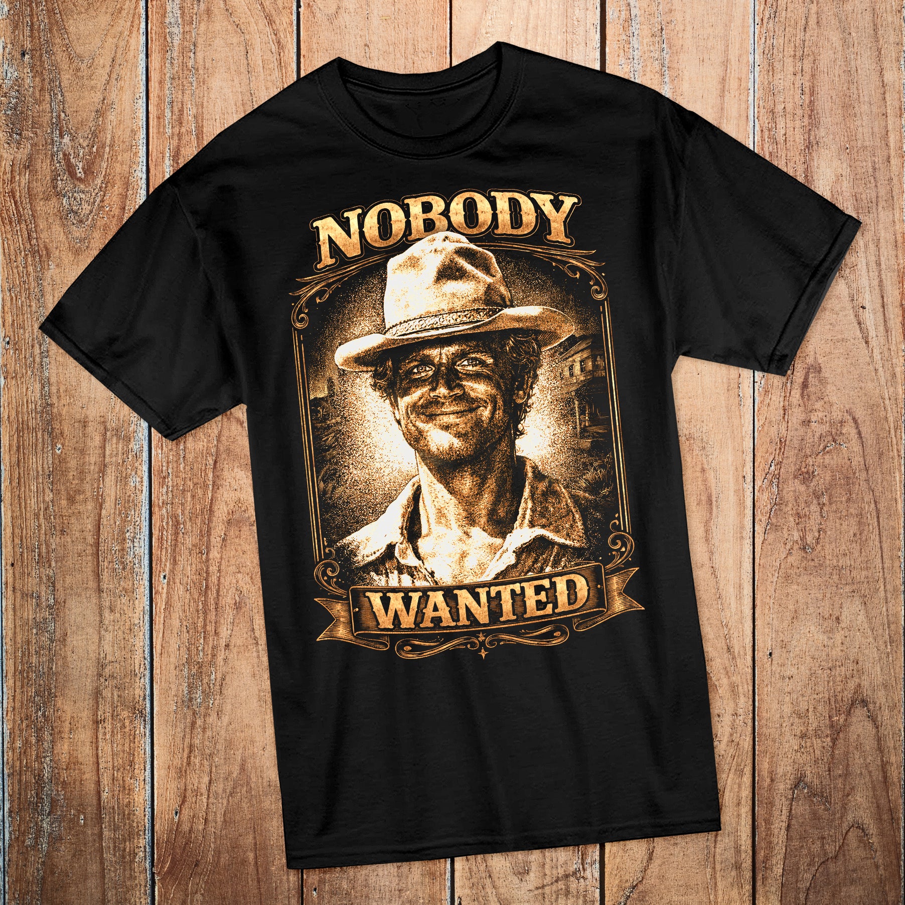 Nobody Wanted - T-Shirt - My Name is Nobody - Terence Hill