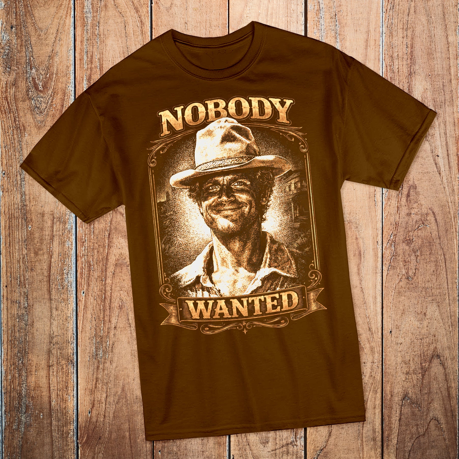 Nobody Wanted - T-Shirt - My Name is Nobody - Terence Hill - Image 2