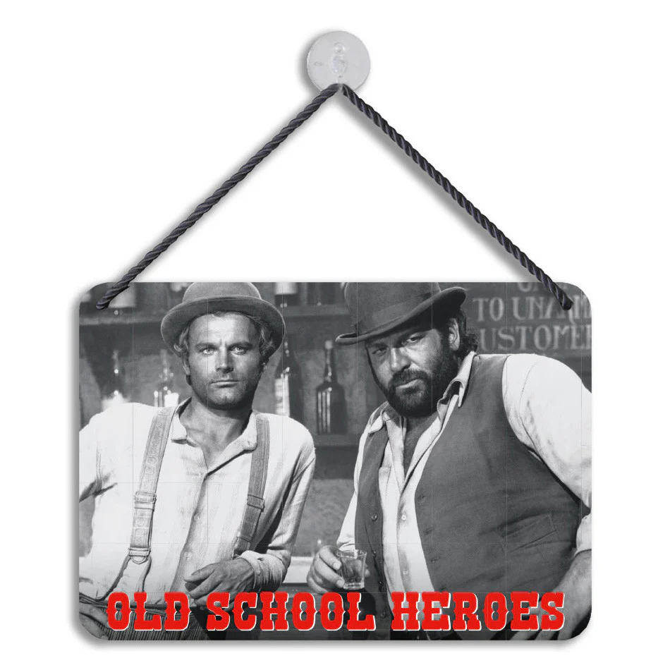 Old School Heroes - Cult Hanger (16x11cm)
