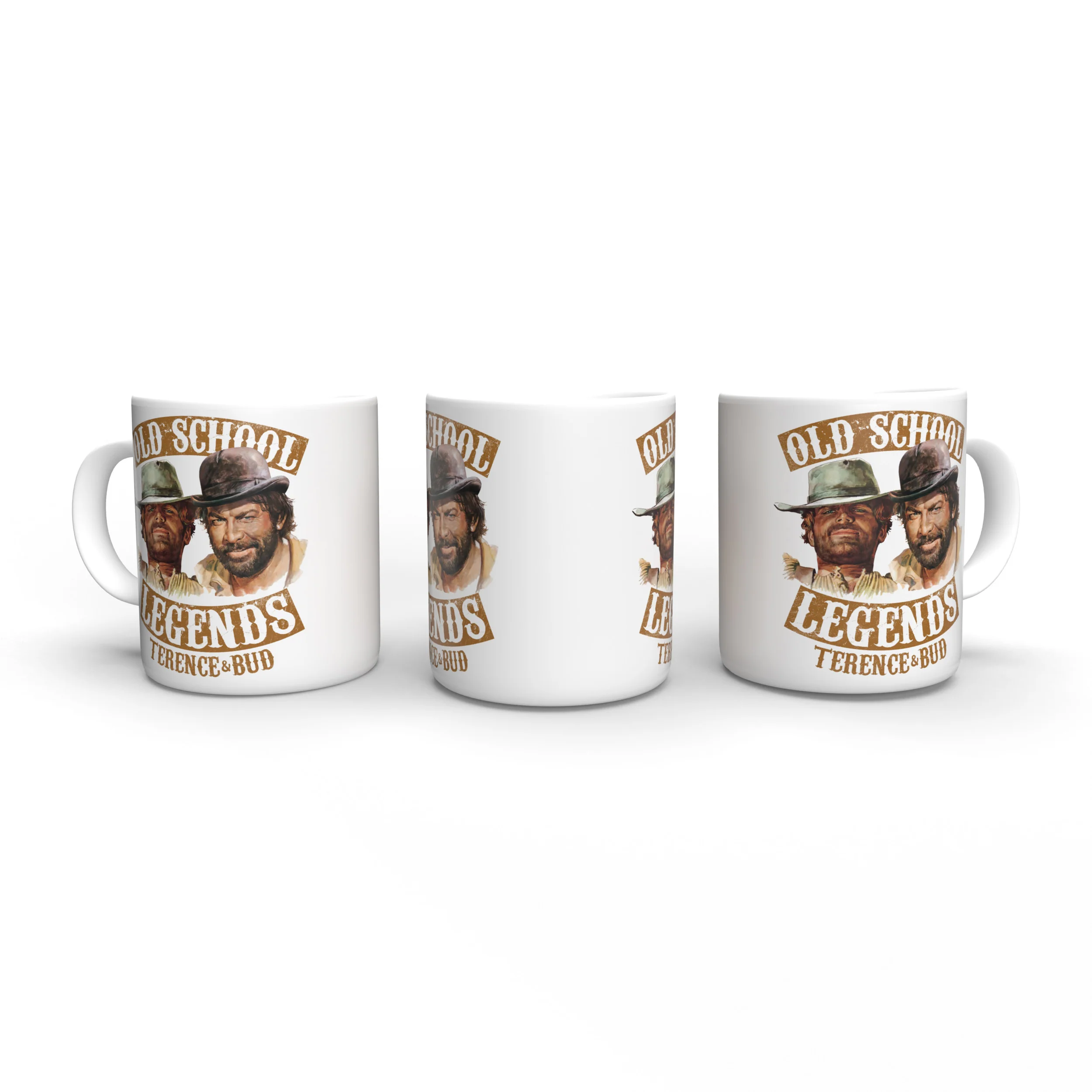 Old School Legends - Mug - Terence Hill and Bud Spencer