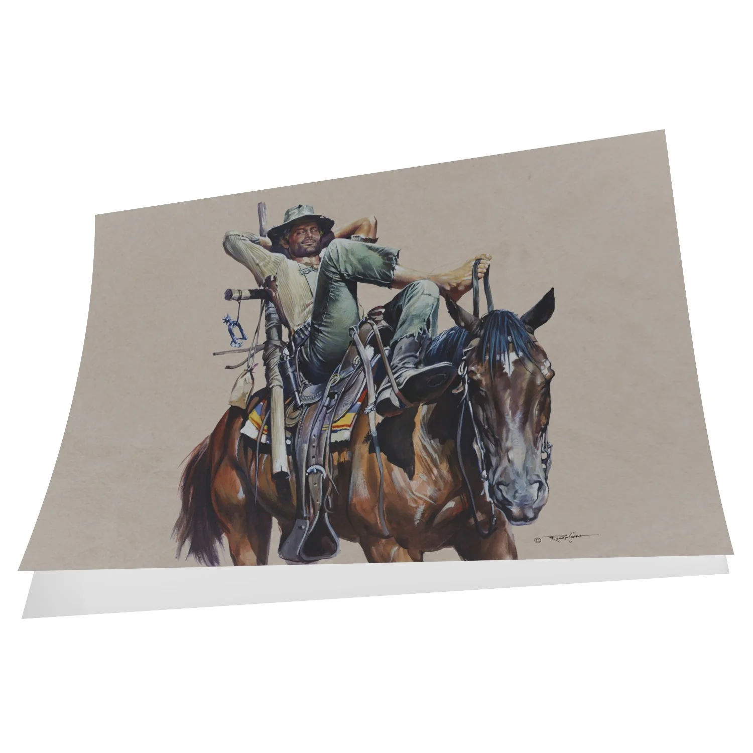 Poster -Trinity - Trinity is Still My Name - Terence Hill - Renato Casaro Edition