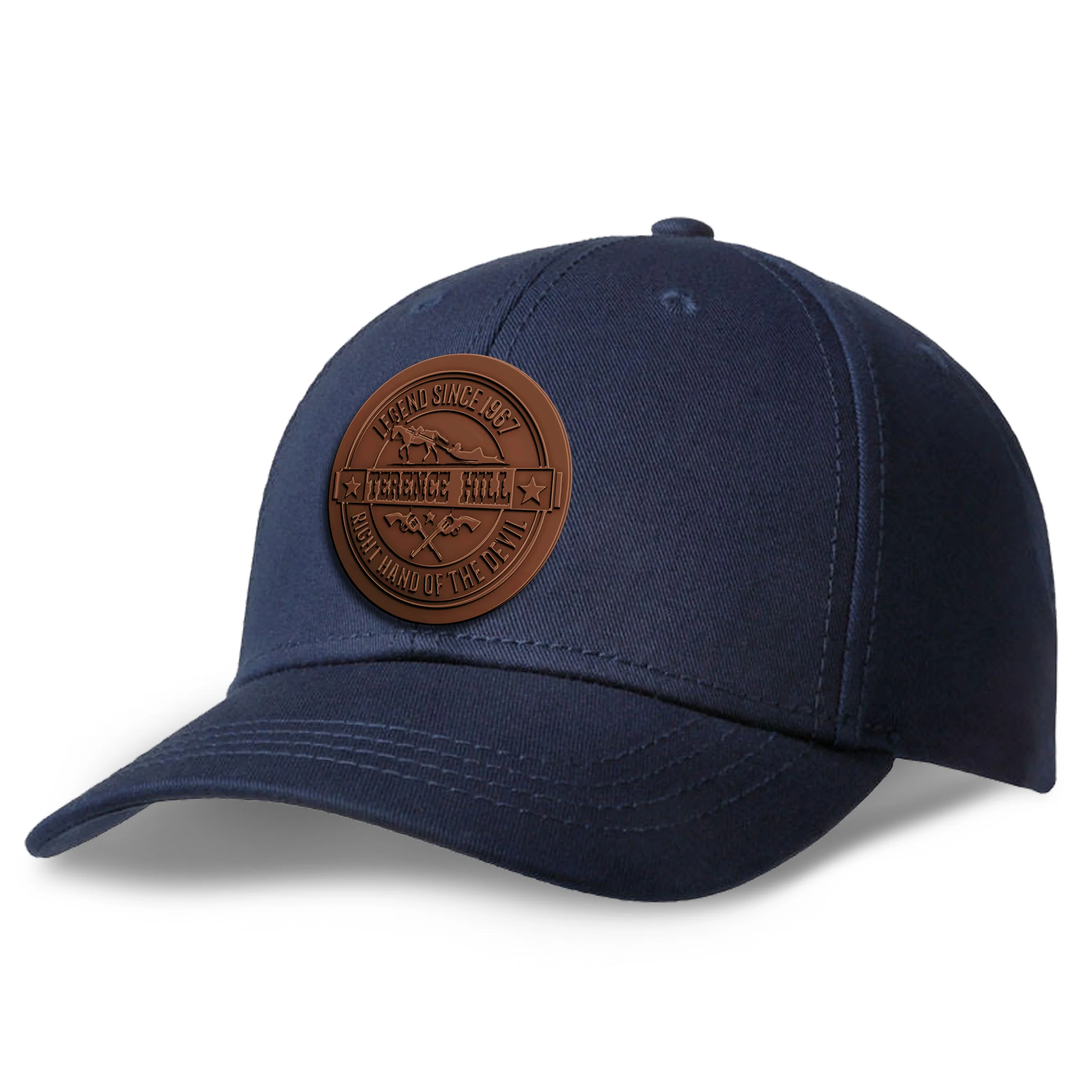 Right Hand of the devil - Terence Hill - Baseball Cap (blue) - Image 2