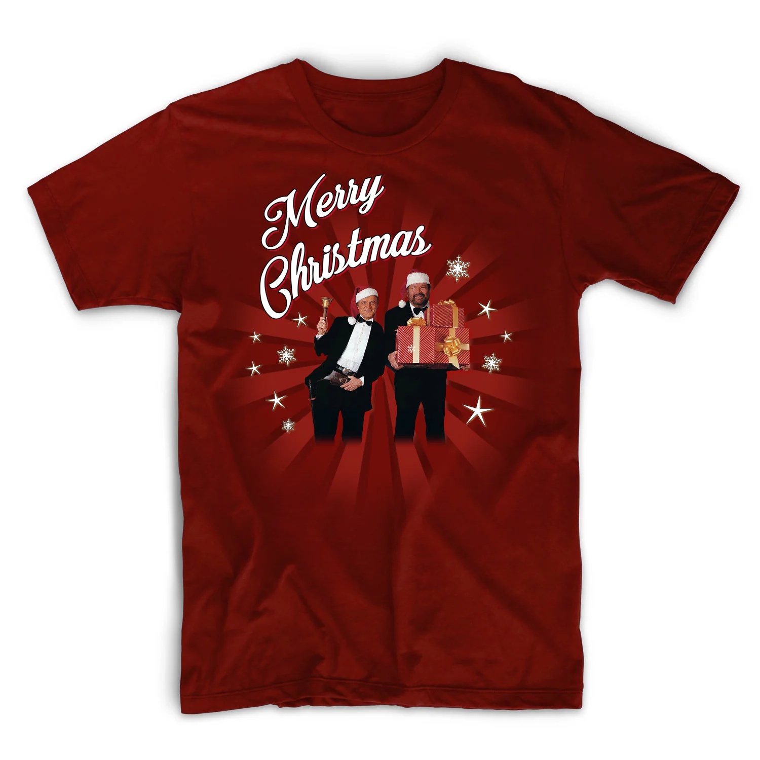 Terence Hill & Bud Spencer Merry Christmas - T-Shirt - Image 2