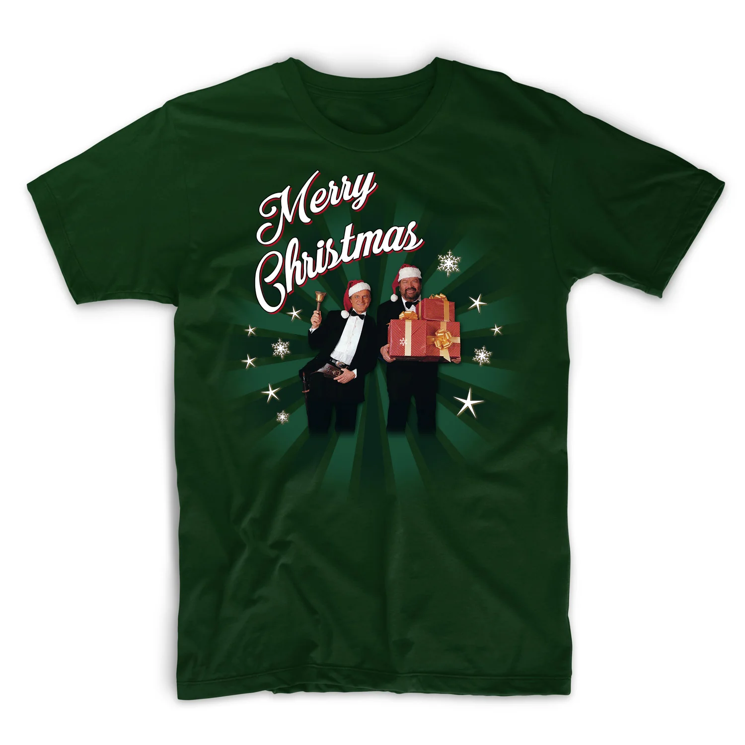 Terence Hill & Bud Spencer Merry Christmas - T-Shirt - Image 3