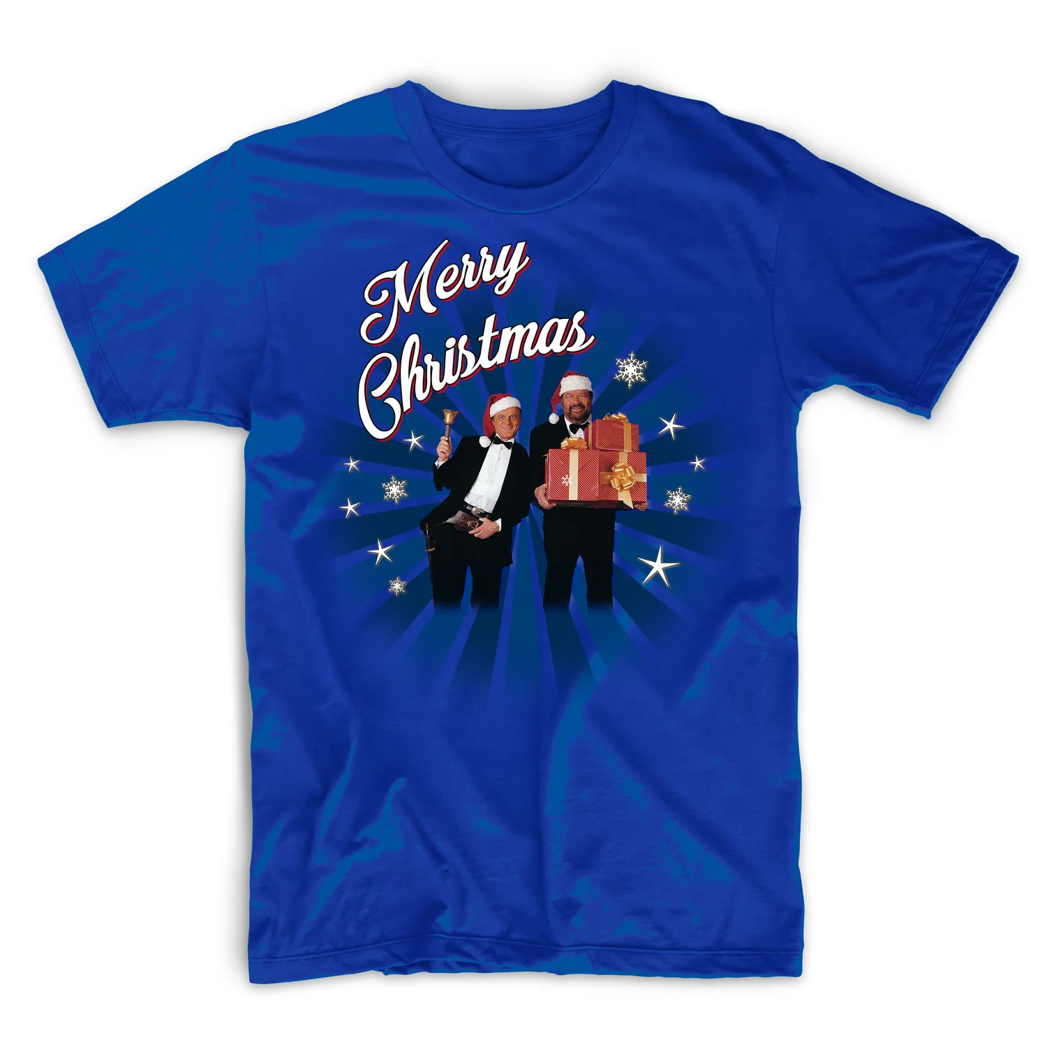 Terence Hill & Bud Spencer Merry Christmas - T-Shirt - Image 4