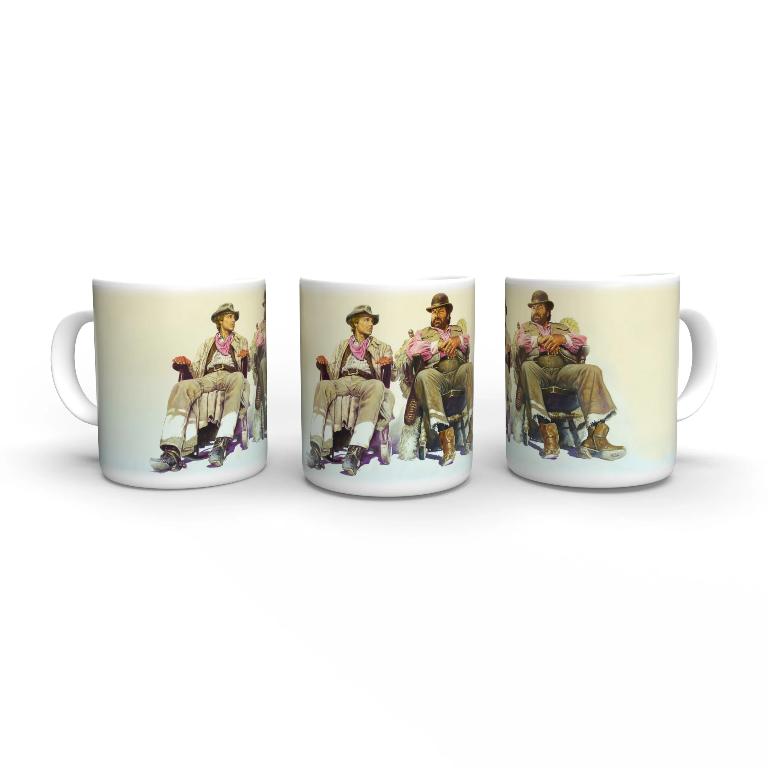 The Troublemakers - Mug - Terence Hill and Bud Spencer