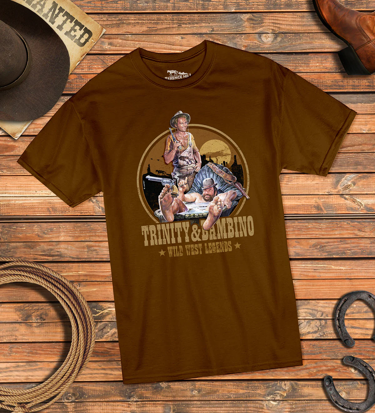 Trinity and Bambino - Wild West Legends (brown) - Terence and Bud