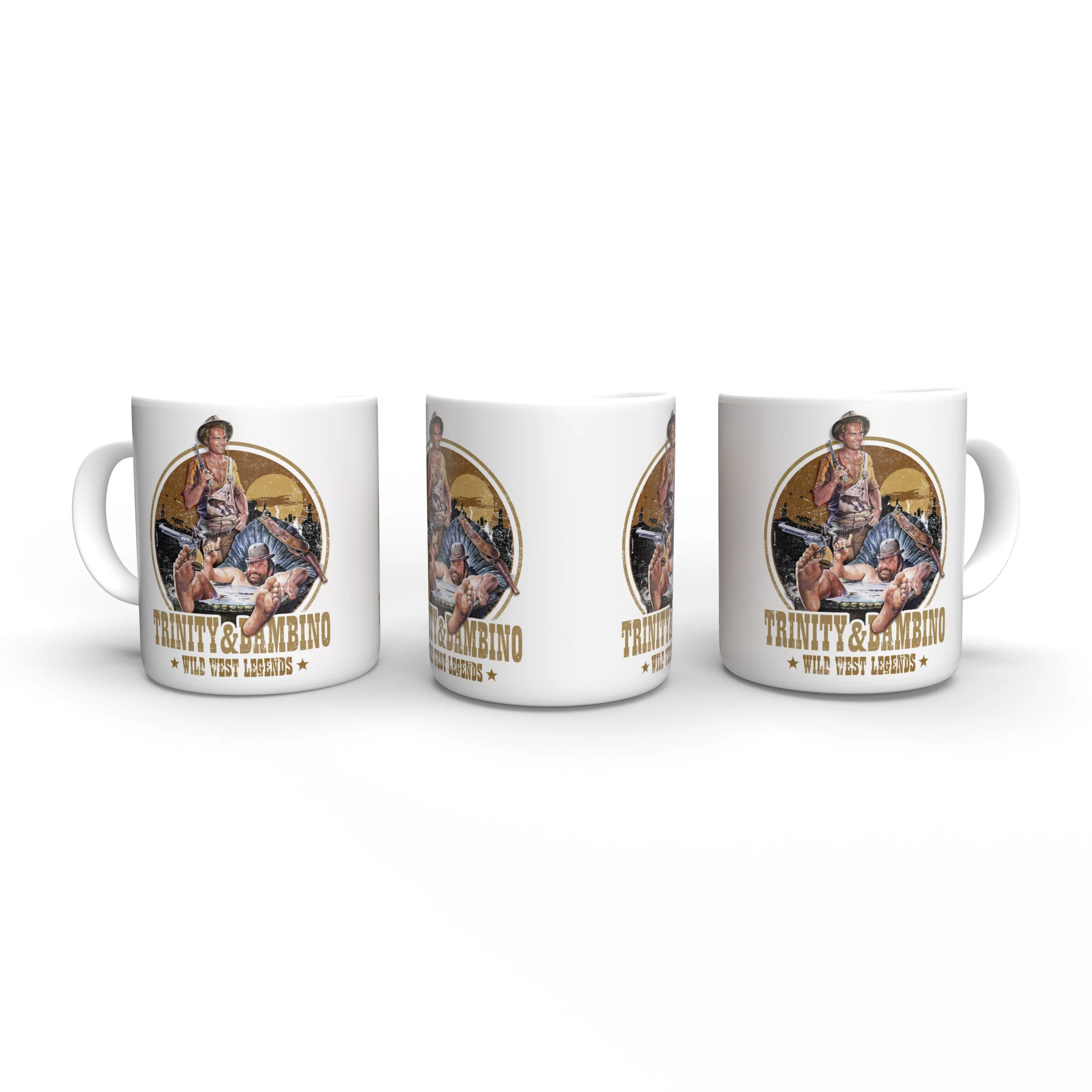 Trinity and Bambino - Wild West Legends - Mug - Terence Hill and Bud Spencer