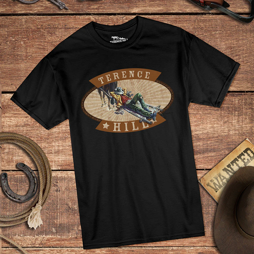 Trinity - Flatbed - T-Shirt (black) - They Call Me Trinity - Terence Hill - Renato Casaro Edition