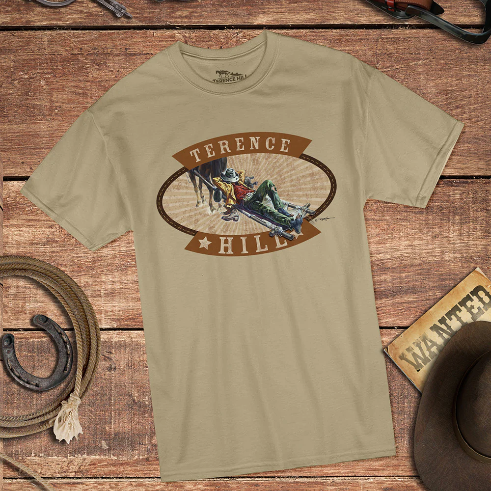 Trinity - Flatbed - T-Shirt (sand) - They Call Me Trinity - Terence Hill - Renato Casaro Edition