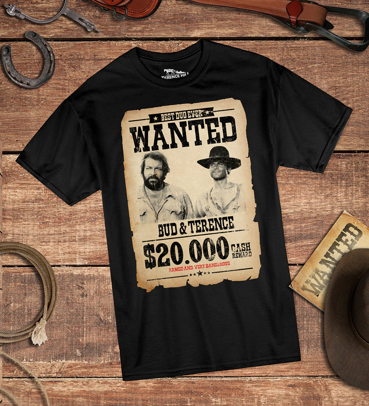 Wanted $20.000 (black) - Bud & Terence