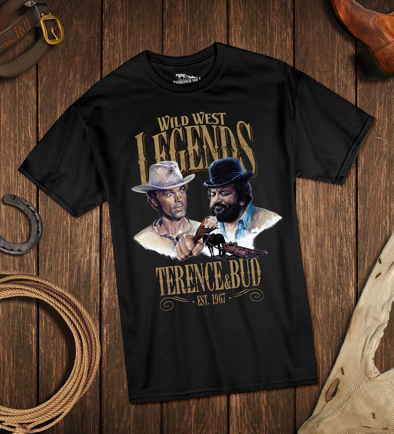 Wild West Legends 2 (black) - Terence Hill Bud Spencer